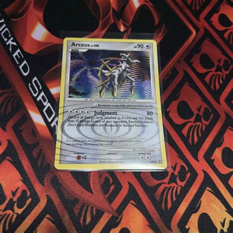 arceus holo dp50 price.